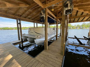 Jason's 2005 Triton Pontoon Boat Train Horn Install with Outlaw Train Horn Kit