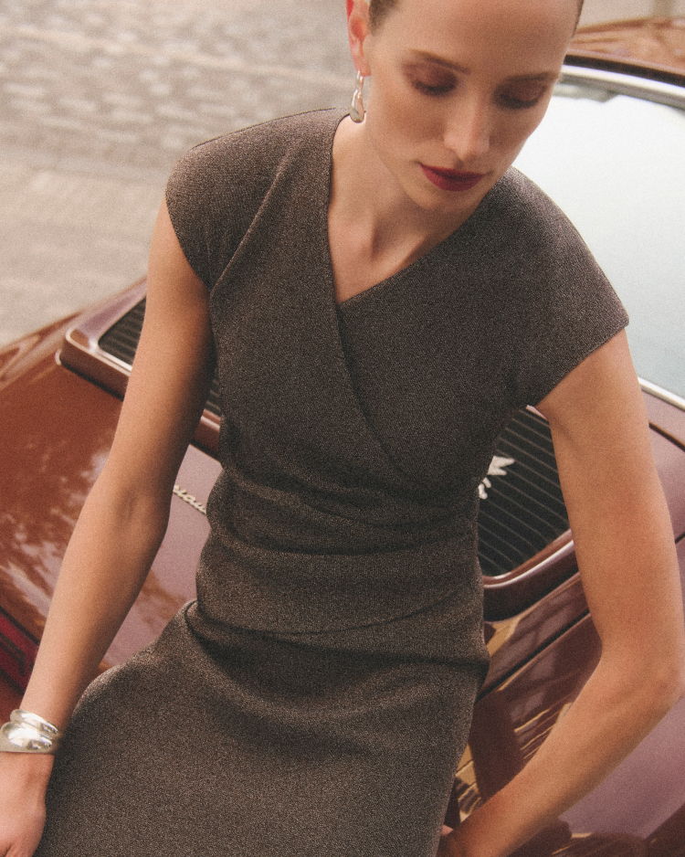 Model wearing the Venaria Dress