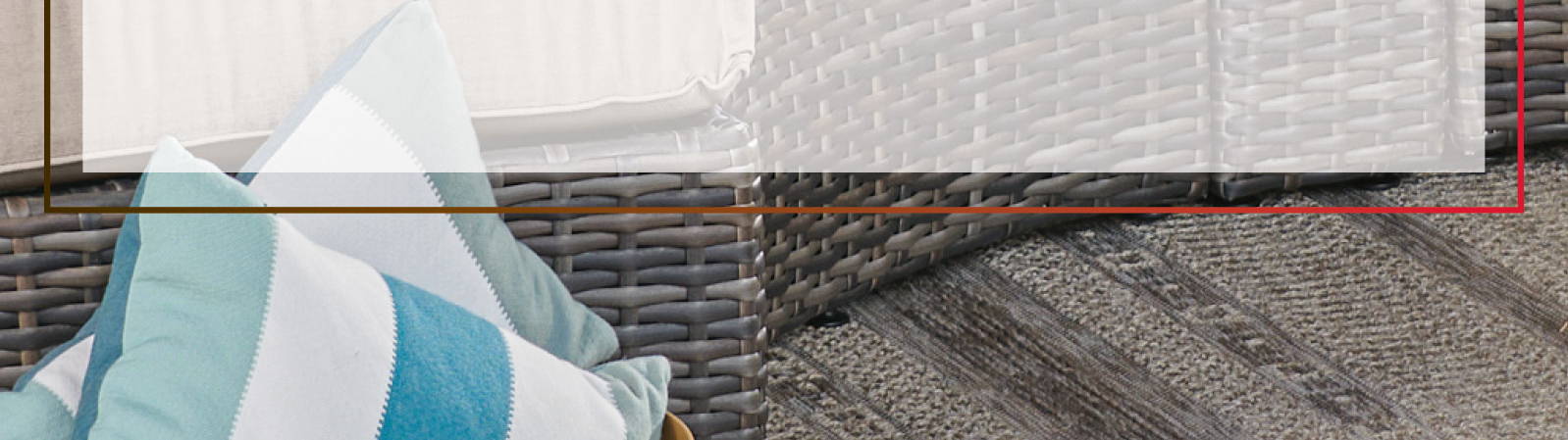 Promotional sale with discounts on outdoor and patio furniture.