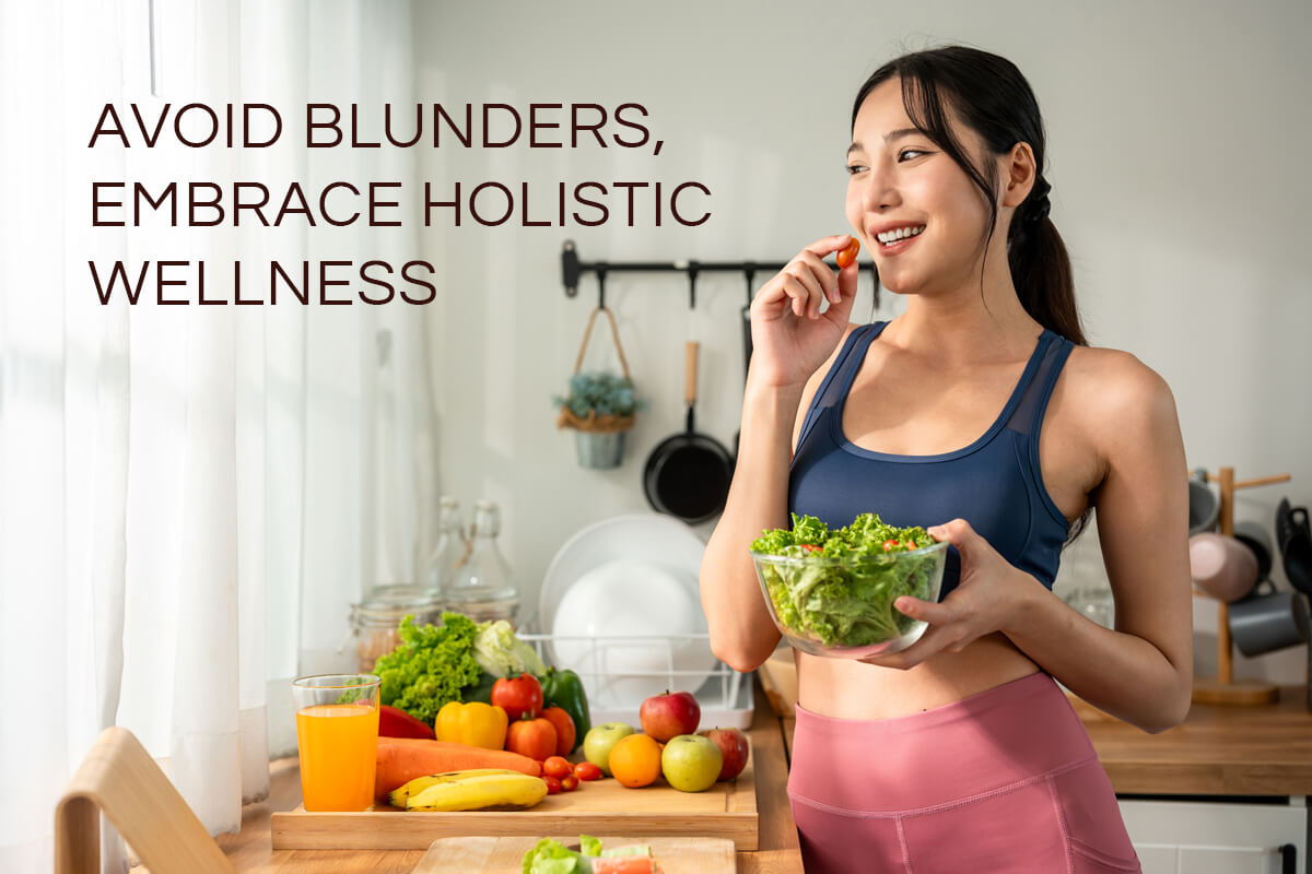 Holistic wellness supported by healthy habits and clean, synergistic supplements