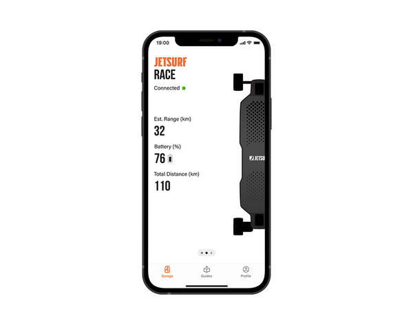 JETSURF Electric Skateboard Race - Mobile App