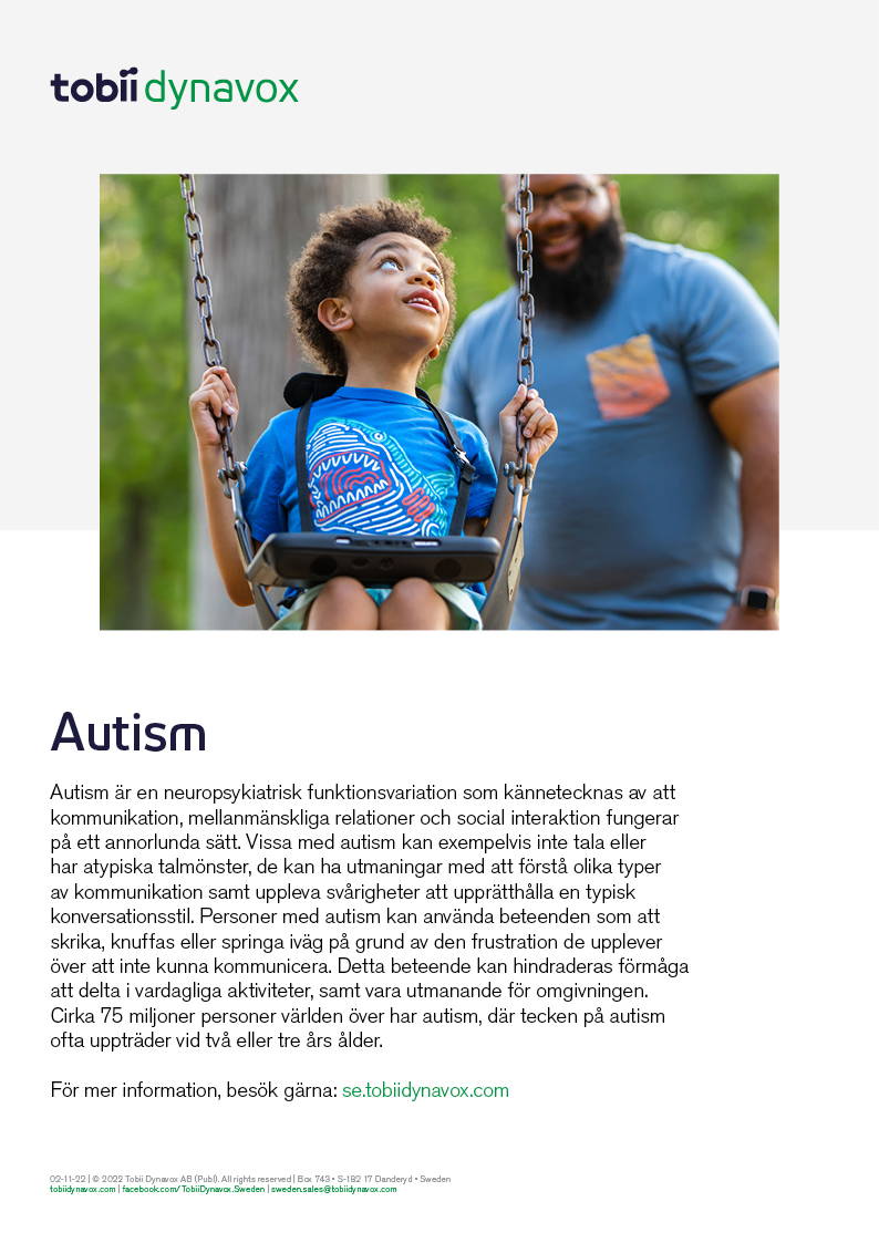 Autism broschyr