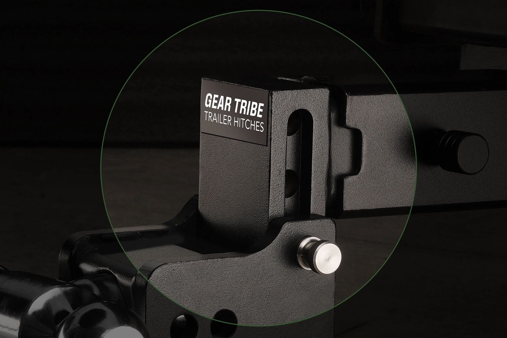 Geartribe Towmaster Trailer Hitch Ball Mount Fits 2” Receiver, 5” Drop