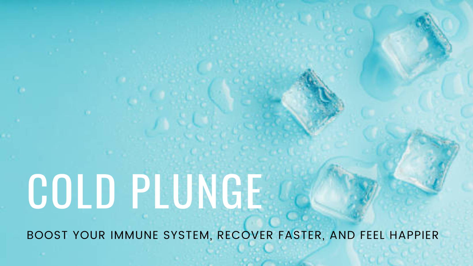 Cold Plunge: Boost Your Immune System, Recover Faster, and Feel Happier