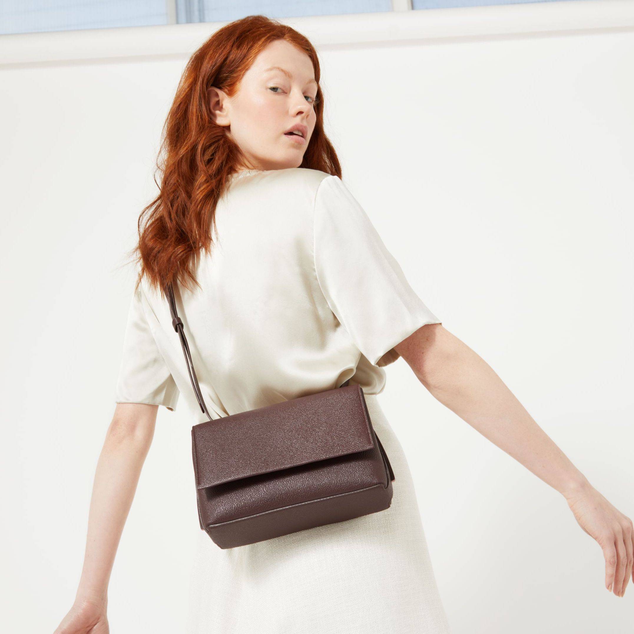 Vegan leather cross body bag LUXTRA