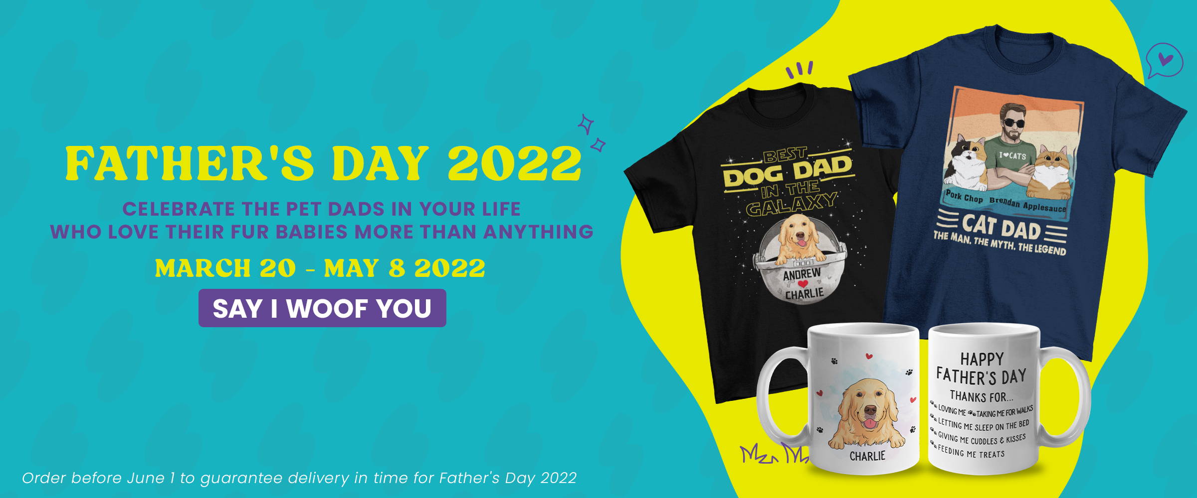 FATHER'S DAY 2022 GIFTS FOR DOG AND CAT LOVERS