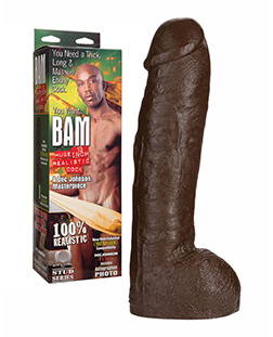 BAM Huge Black Dildp