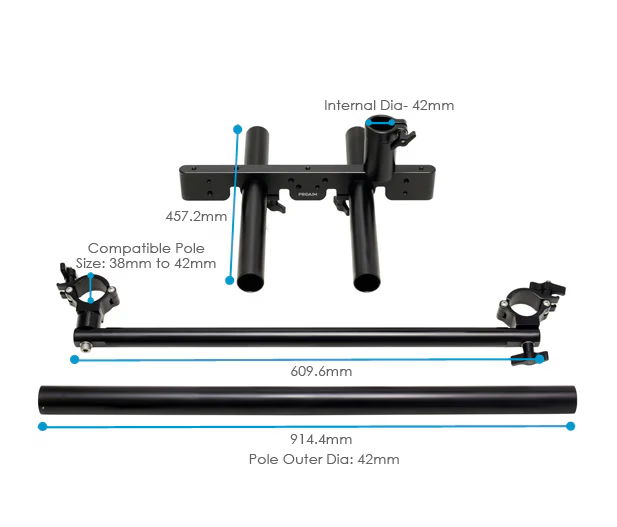 Proaim Camera Arm Mount Kit for Magnus Rickshaw