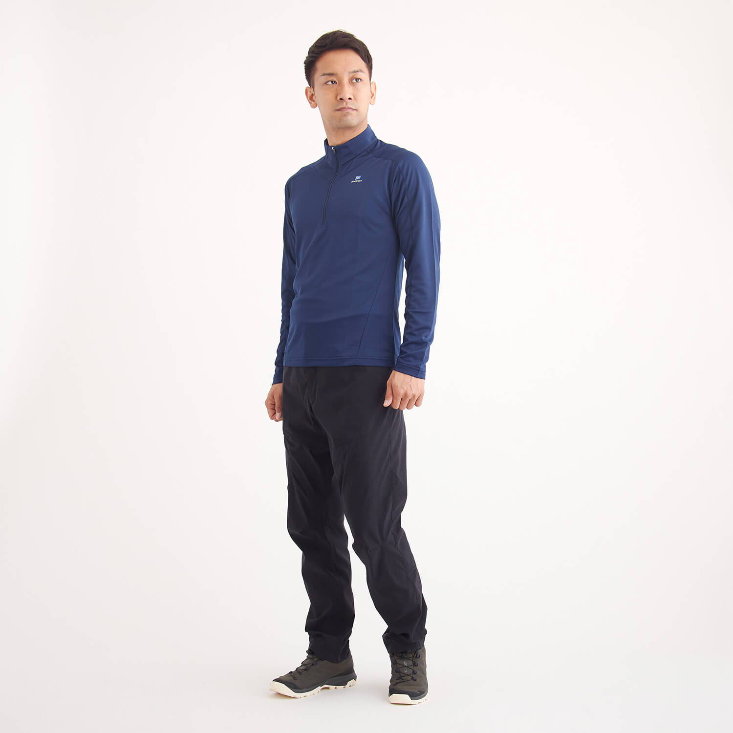 finetrack（ファイントラック ）/ドラウトフォースジップネック/ネイビー/MENS