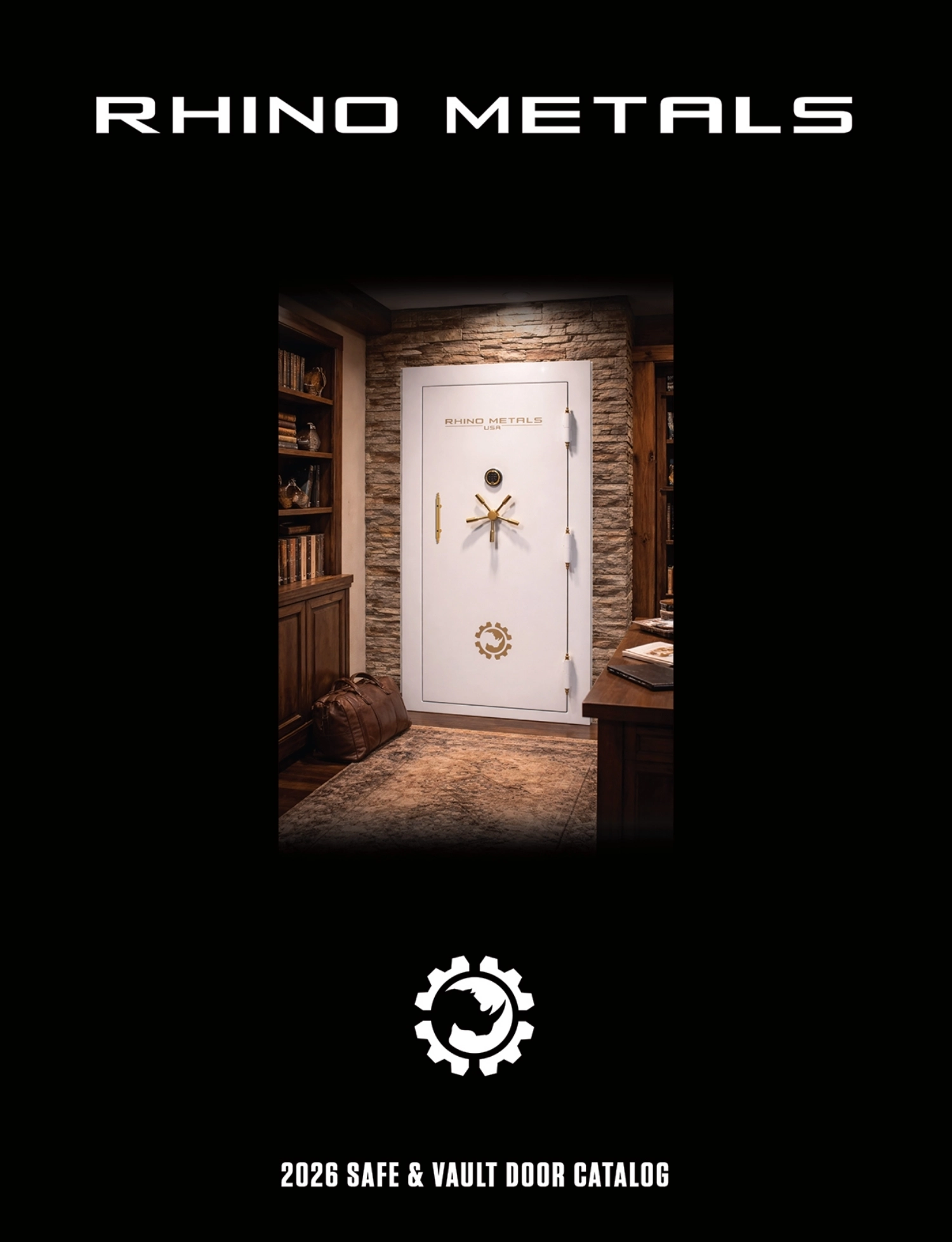 View the Rhino Metals 2026 Safe & Vault Door Catalog featuring gun safes and vault doors