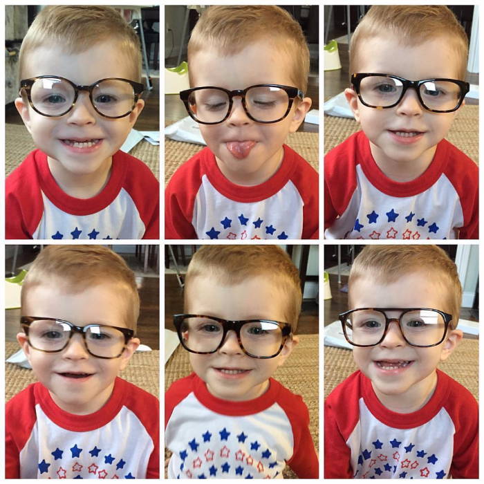 Can a 2 year old need glasses?