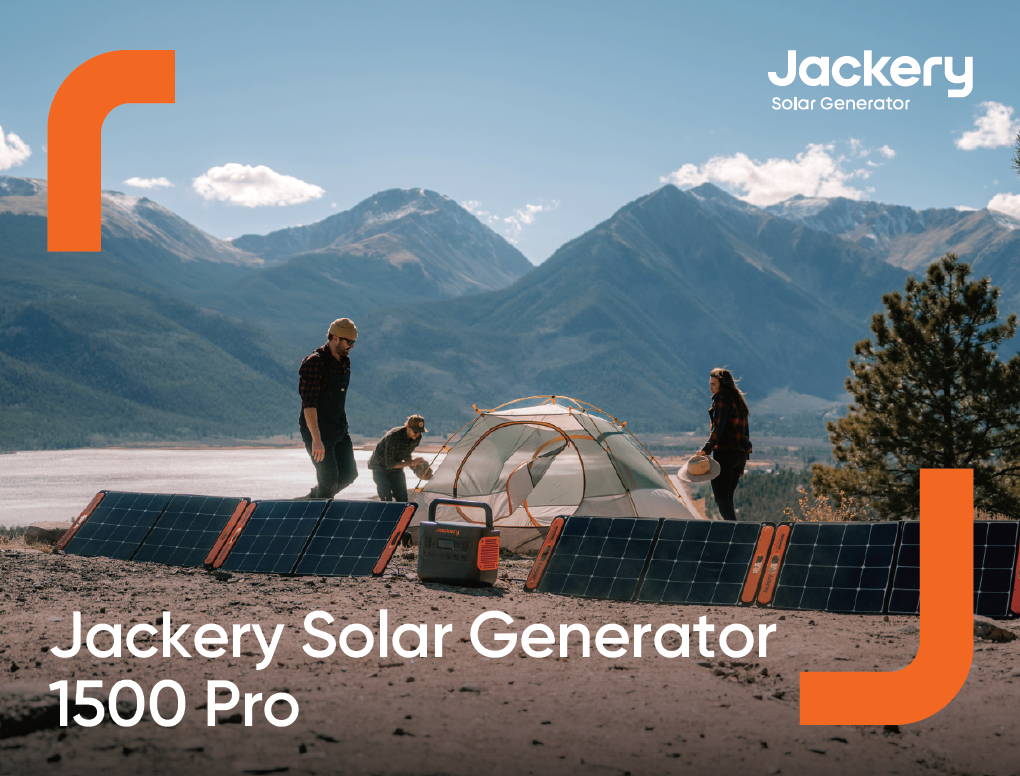 「Jackery Solar Generator 1500 Pro」の先行予約販売をスタート