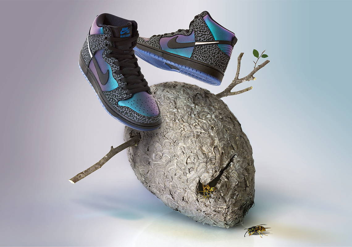 Black Sheep x Nike SB High "Black Hornet" | Selectshop FRAME