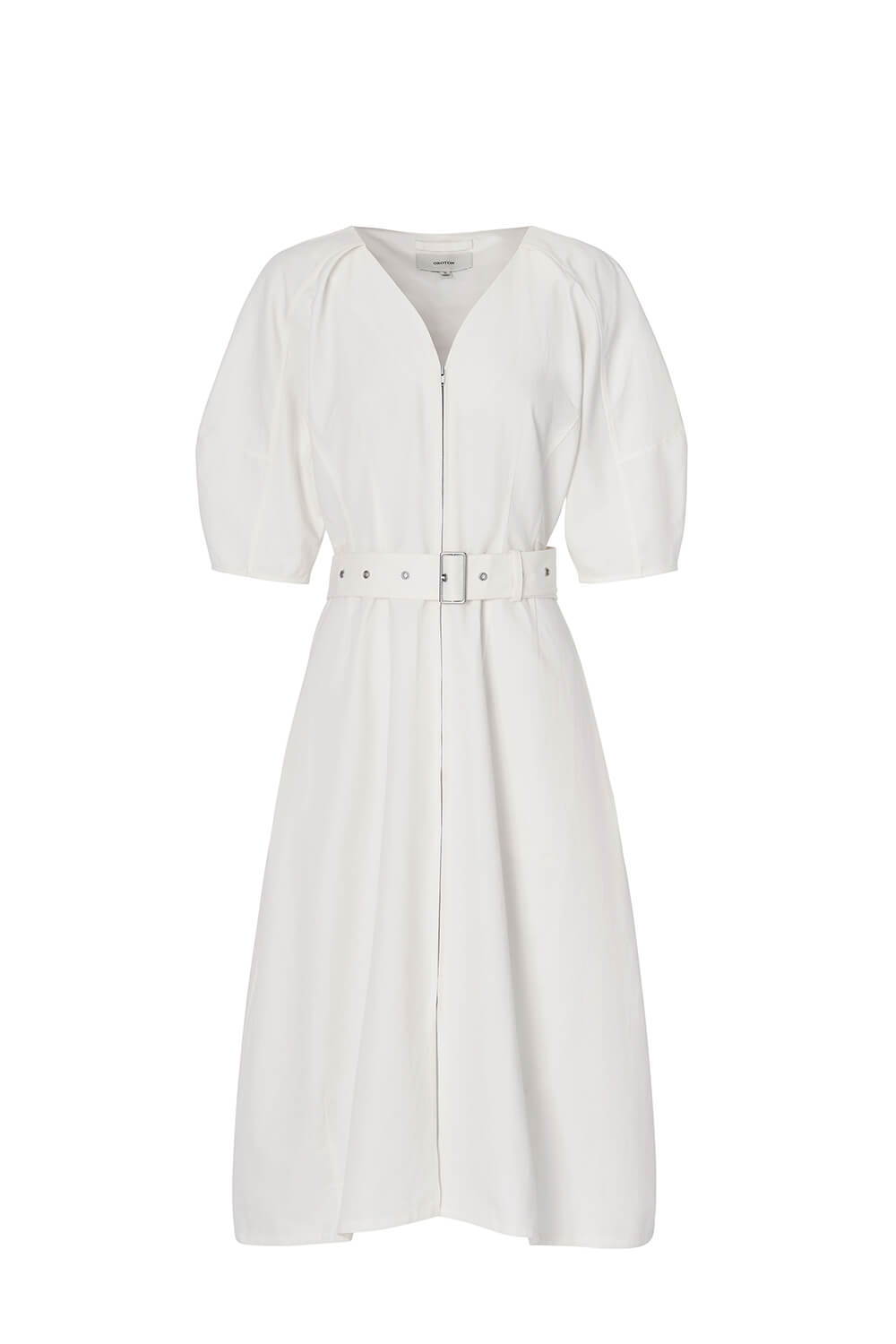 Oroton Eyelet Belt Dress