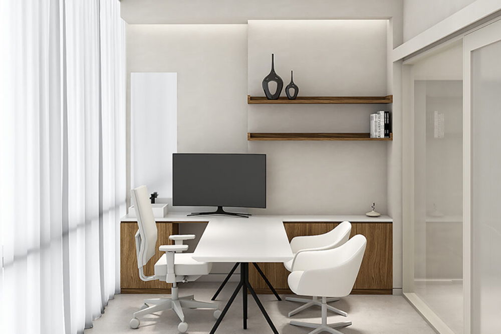 1MM Plastic Surgery Private Consultation Room in Korea With Modern Medical Interior Design