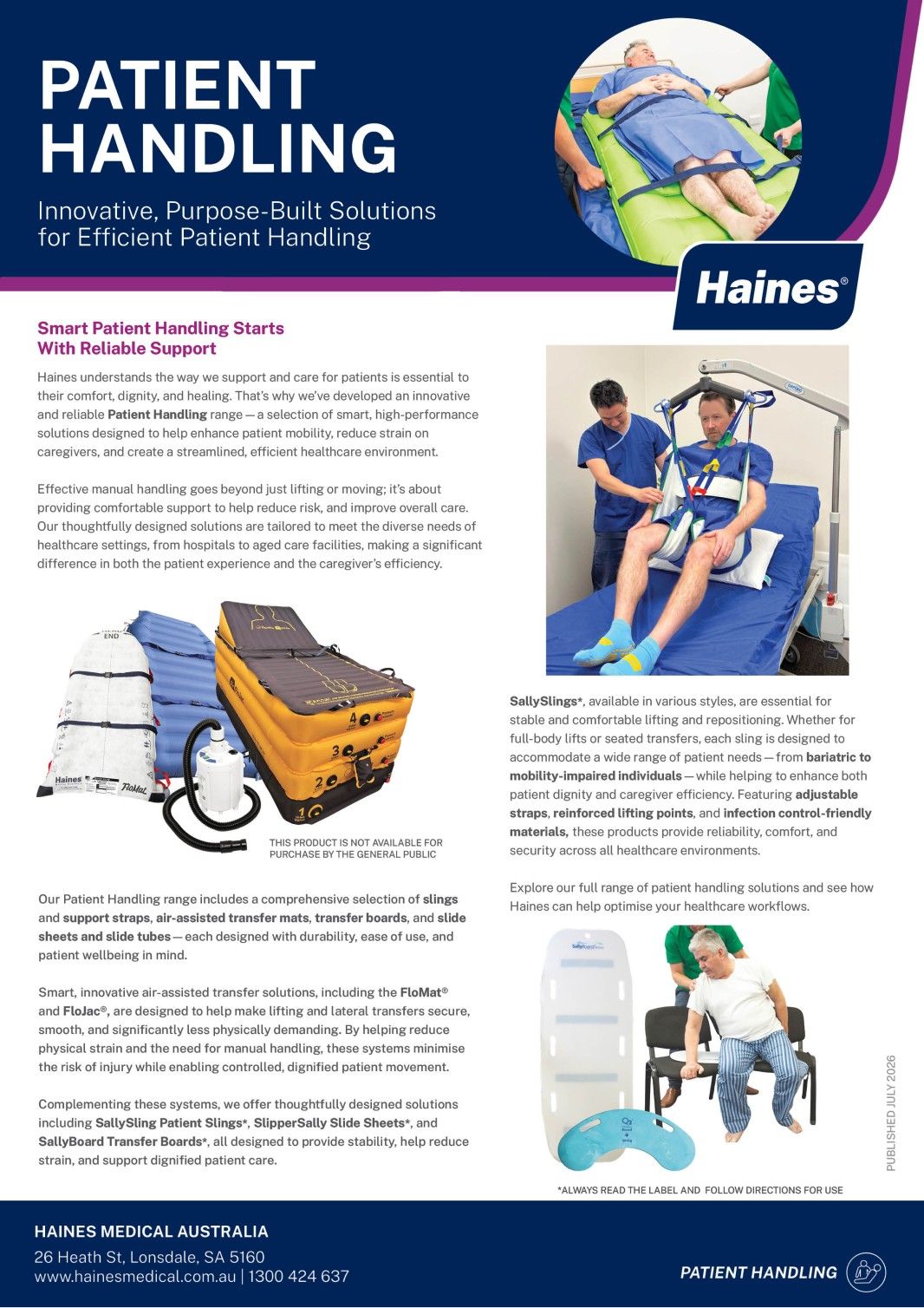 Full Patient Handling Brochure
