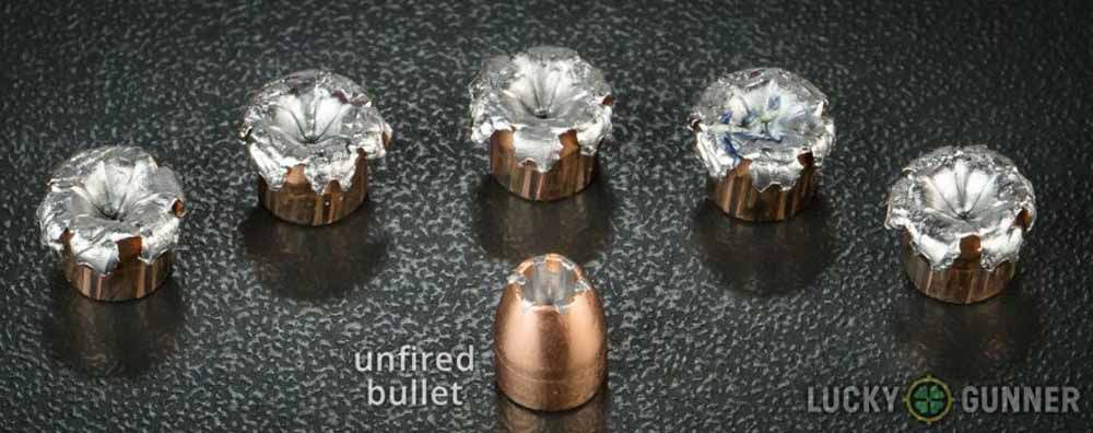 Speer 90 gr Golddot bullet expansion