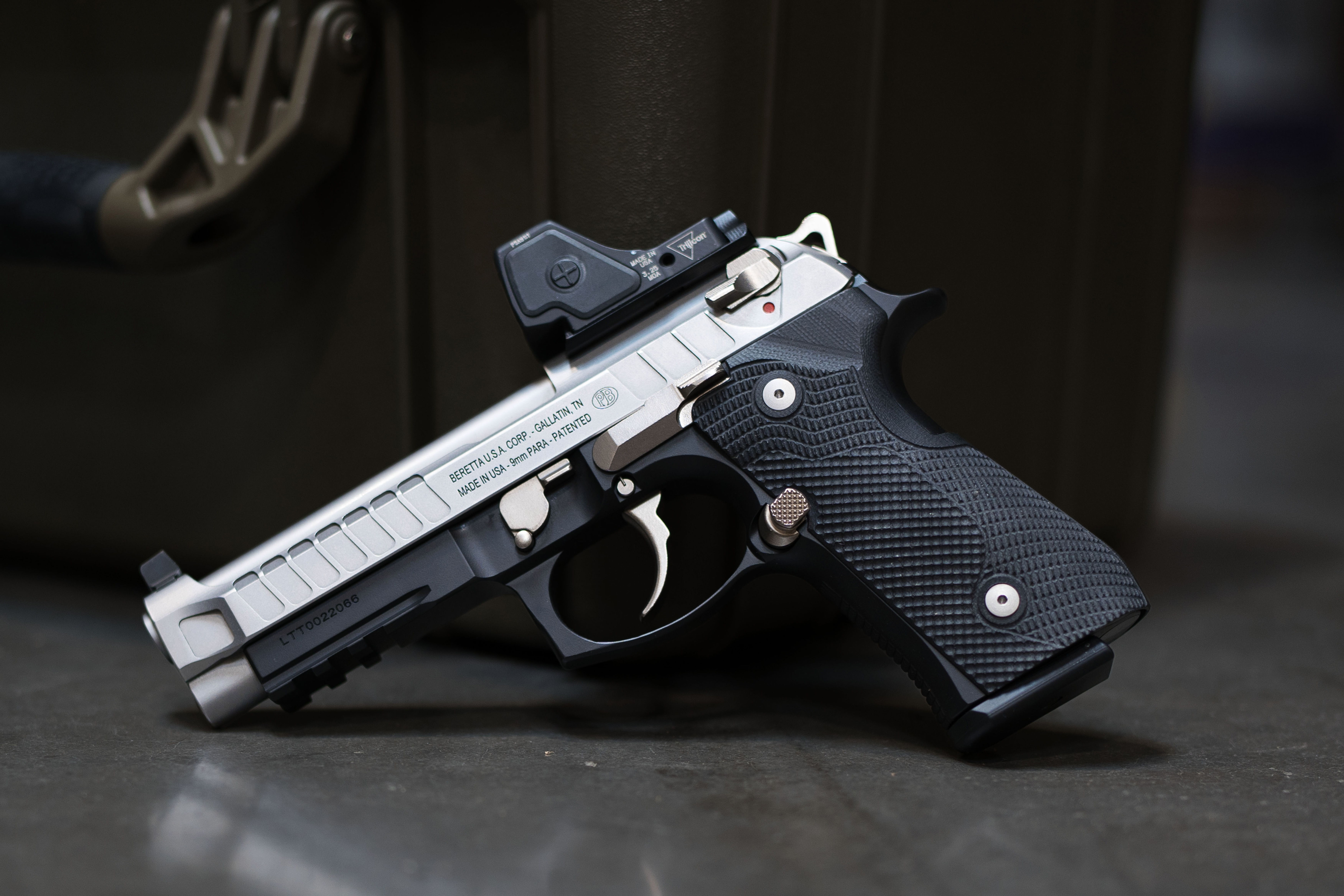 LTT Elite II With NP3 parts and the LTT Low RDO Cut from the Beretta Factory RMR