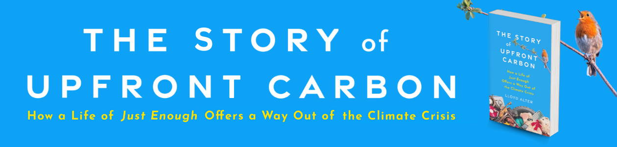 The Story of Upfront Carbon book banner