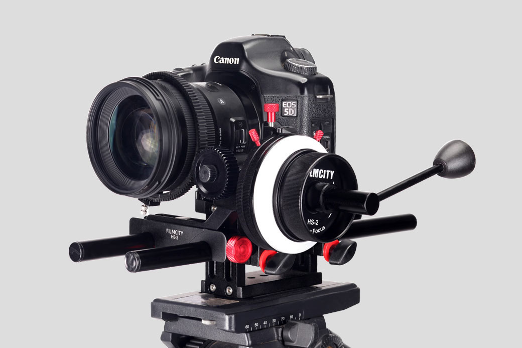 Filmcity HS-2 Follow Focus for DSLR Video Camera