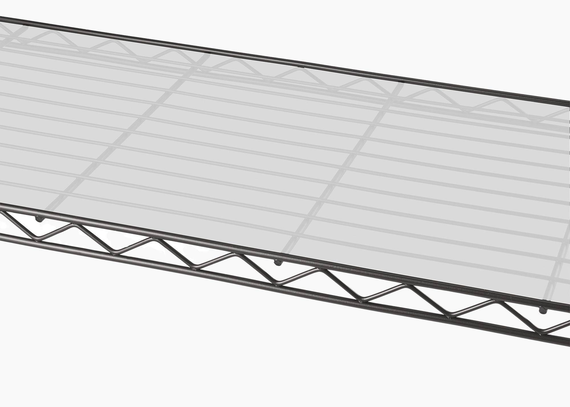 shelf with liners