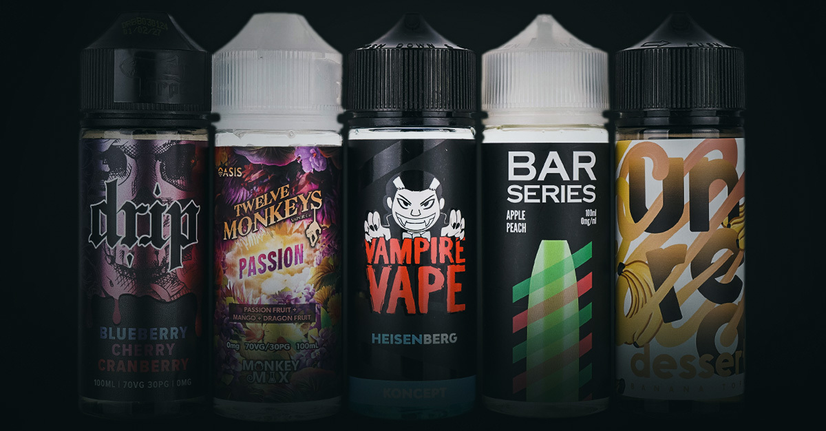 Botanical Vape Juice Vape Juice No Nicotine - Triple Pack Fruit E Liquid -  100 Ml E Ohm Boy Vape Juice