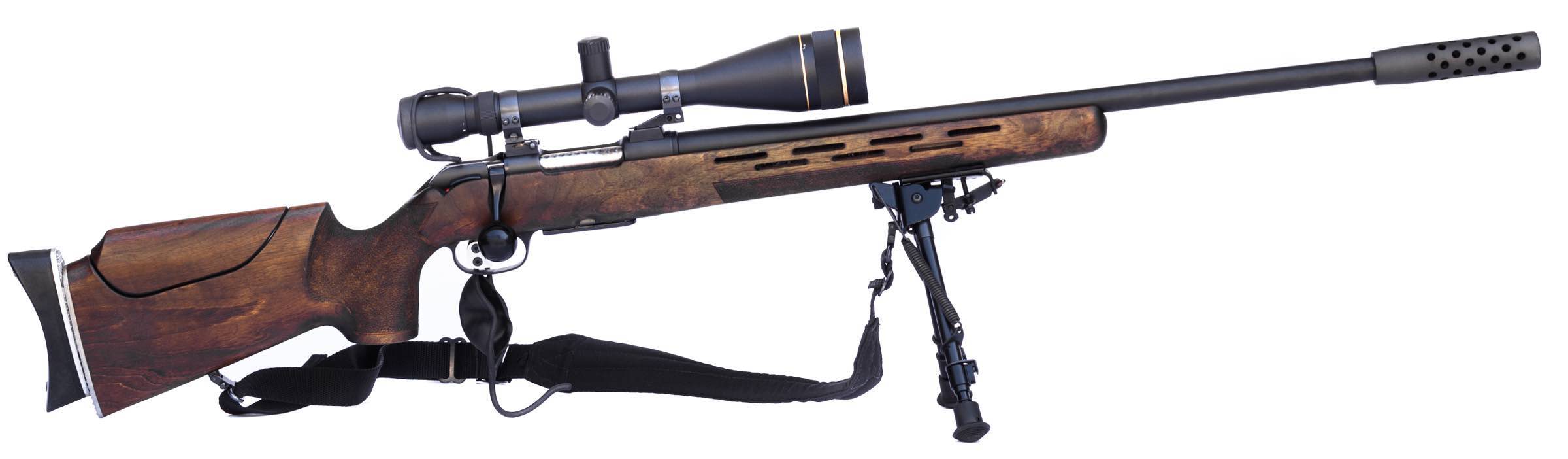 Long Range Rifle With Scope
