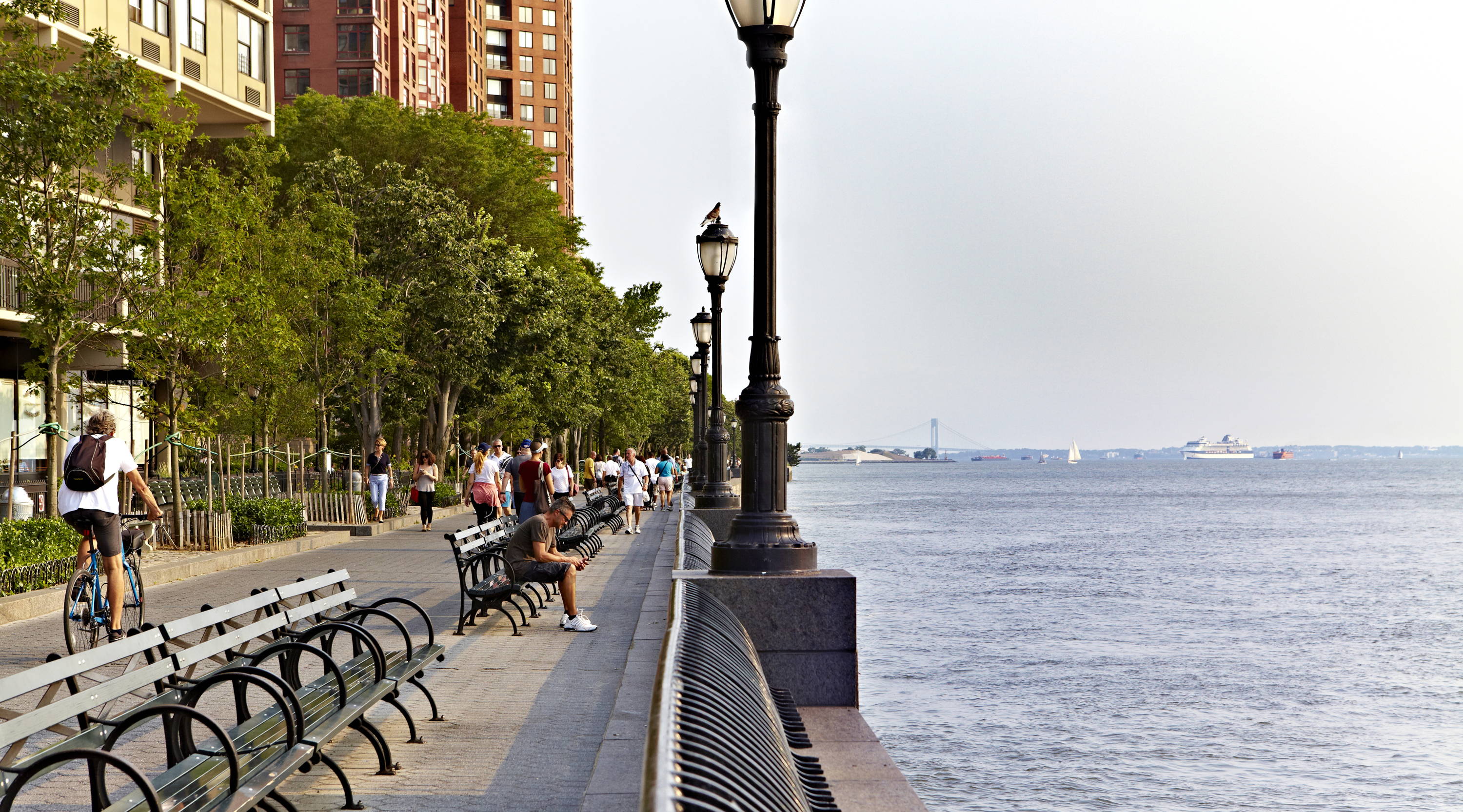 Battery Park new york besuch der freiheitsstatue