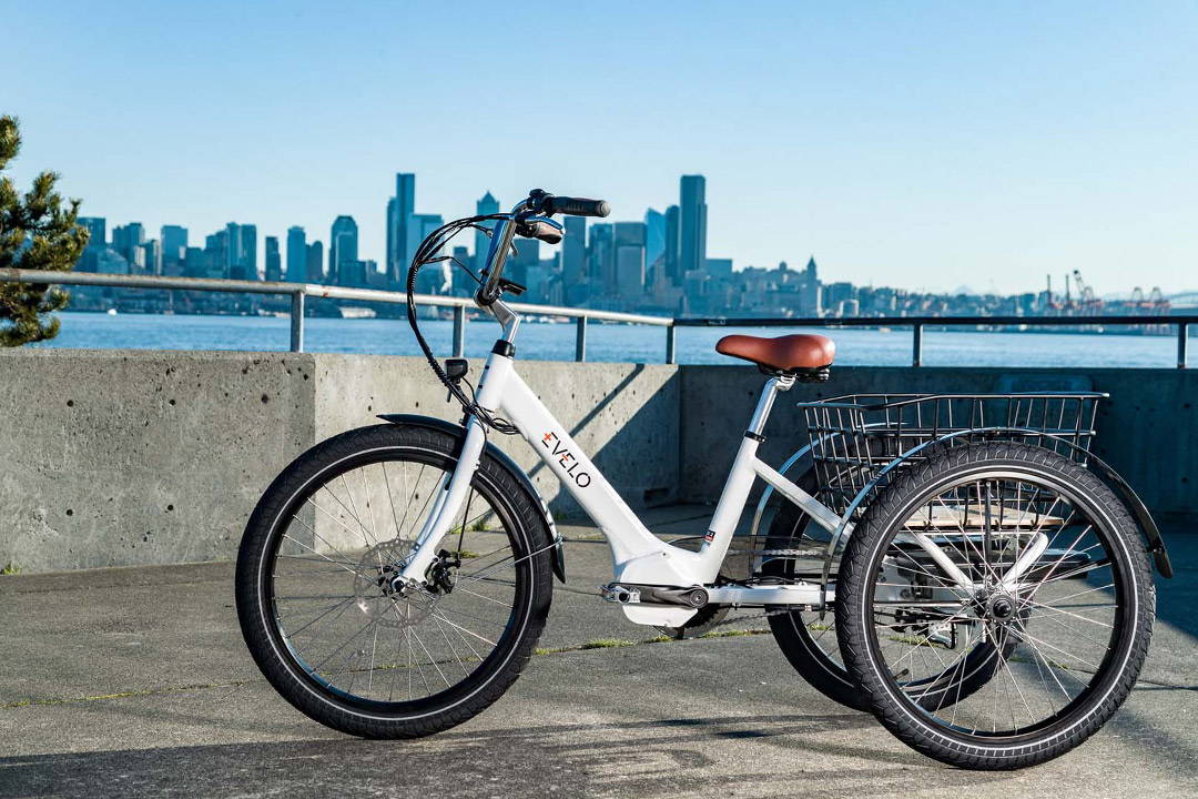 Electric Tricycle - Get the EVELO Compass Electric Trike