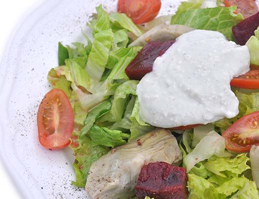 Beet & Steamed Artichoke Salad