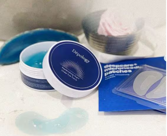Blue Hydration hydrogel patches for under eyes 