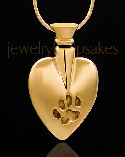 Gold Plated Buddy Heart