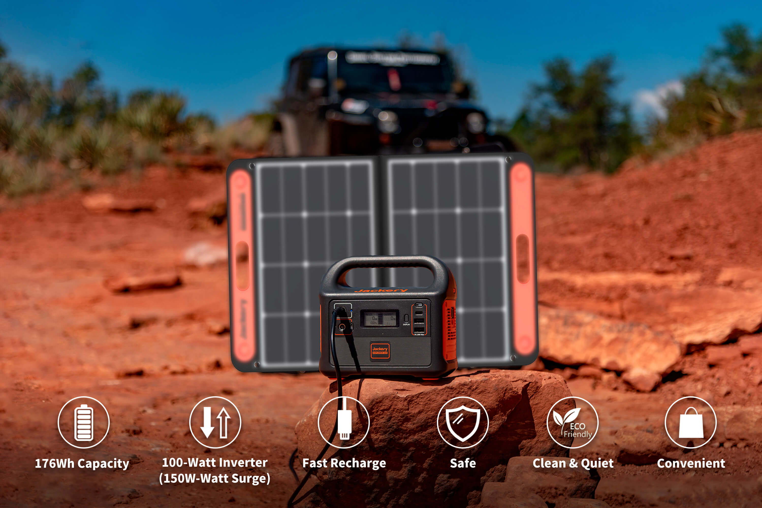 Portable power station with 100W USB-C $160, more