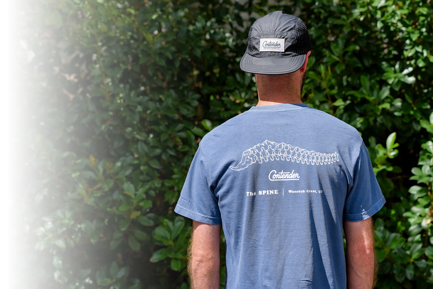 Contender Trail Series | The SPINE shirt.