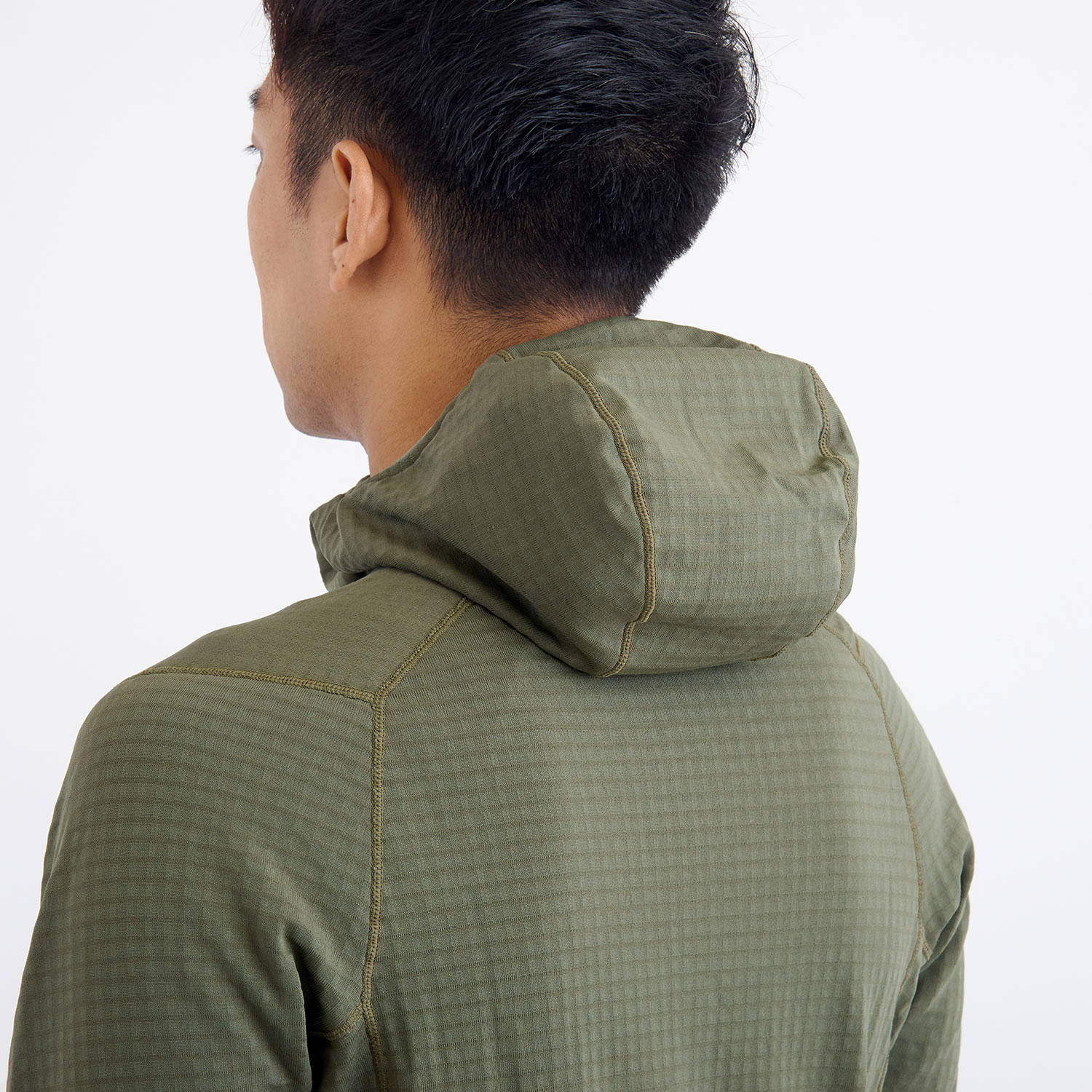 patagonia（パタゴニア）/R1フルジップフーディ/カーキ/MENS