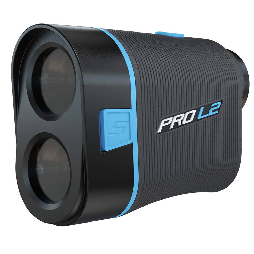 Black and blue Shot Scope Pro SL2 golf laser rangefinder