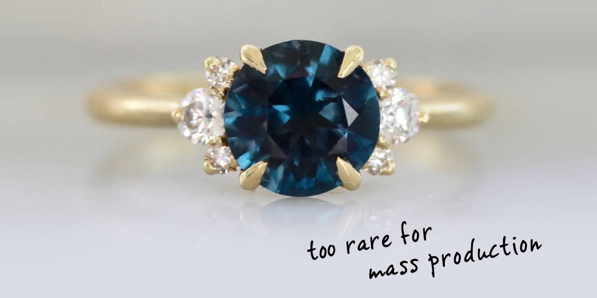 teal-spinel-diamond-ring