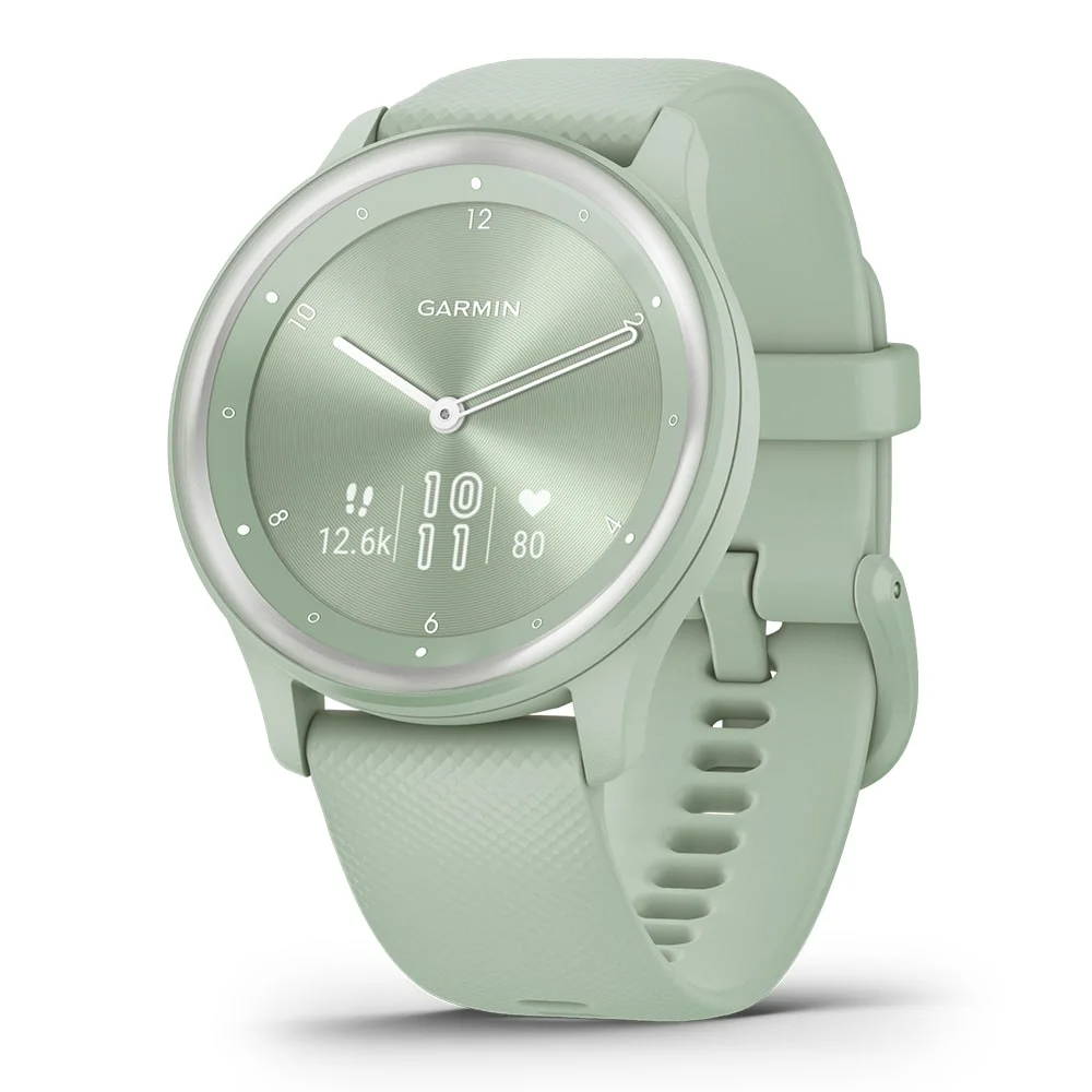Mint Garmin vivomove Sport hybrid smartwatch