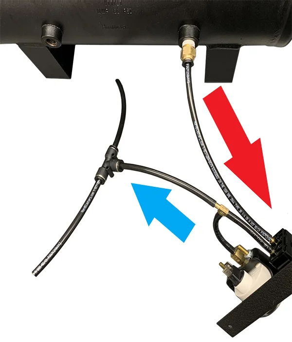 Using Air Bags/Load Support with your Horn Kit
