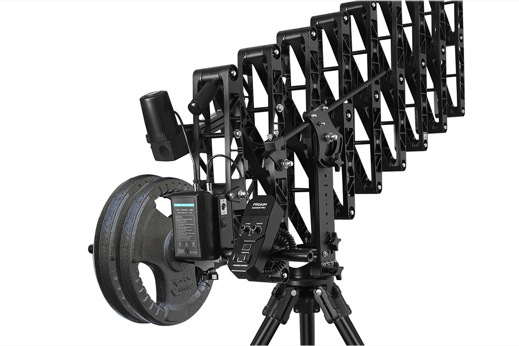 Proaim-Powermatic-Scissor-Pro-17ft-Telescopic-Camera-Jib-Crane-with-Upgraded-Remote- Controller-Kit-5