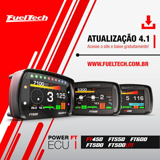 Atualização 4.1 para Linha PowerFT - FuelTech Brasil