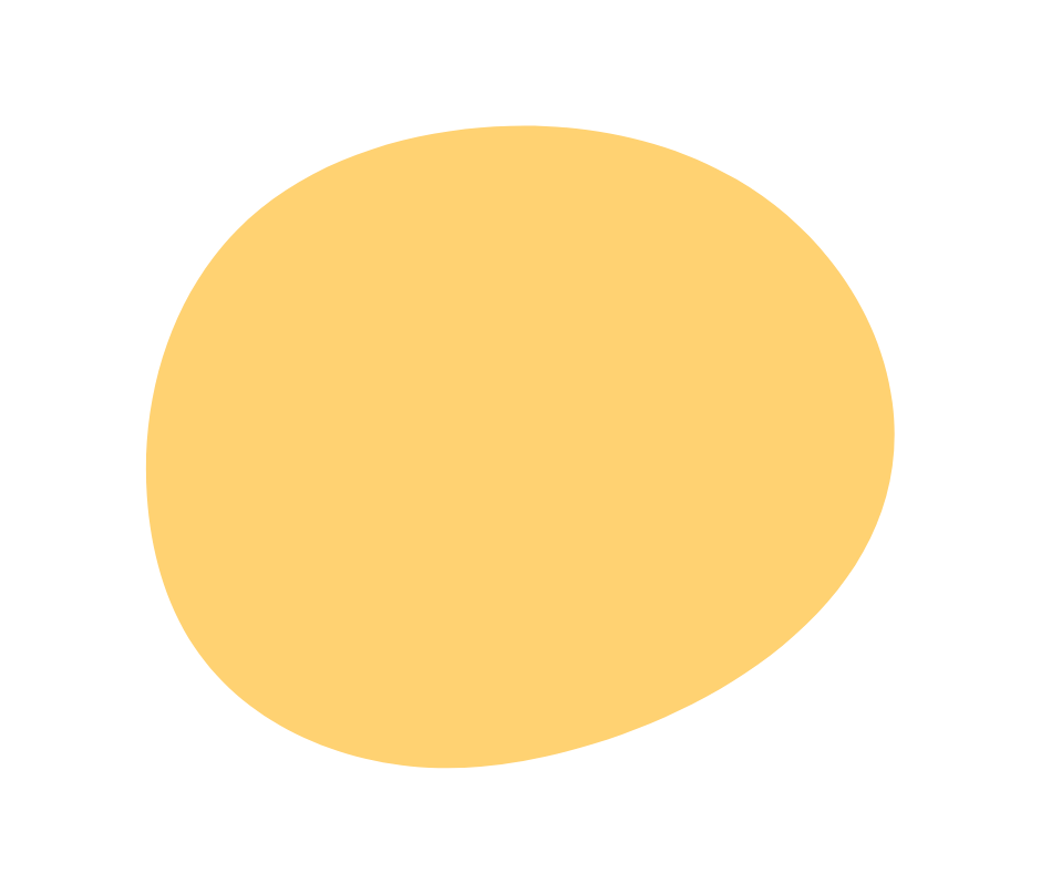 Yellow blob.