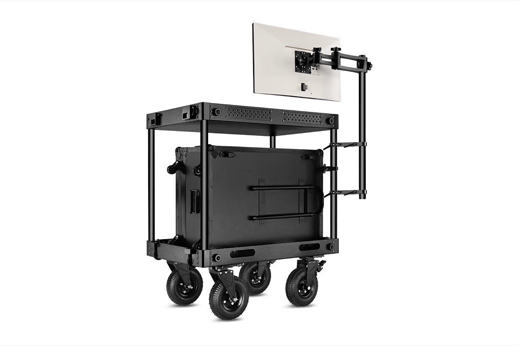 Proaim Monitor Articulated Arm for Video Camera Cart | 75mm/100mm VESA Mount