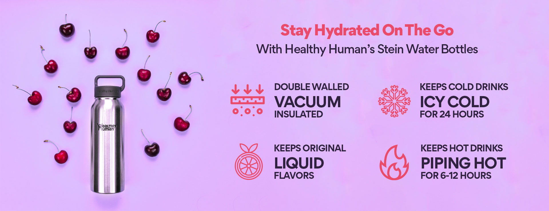 Stay Hydrated Stein Water Bottle
