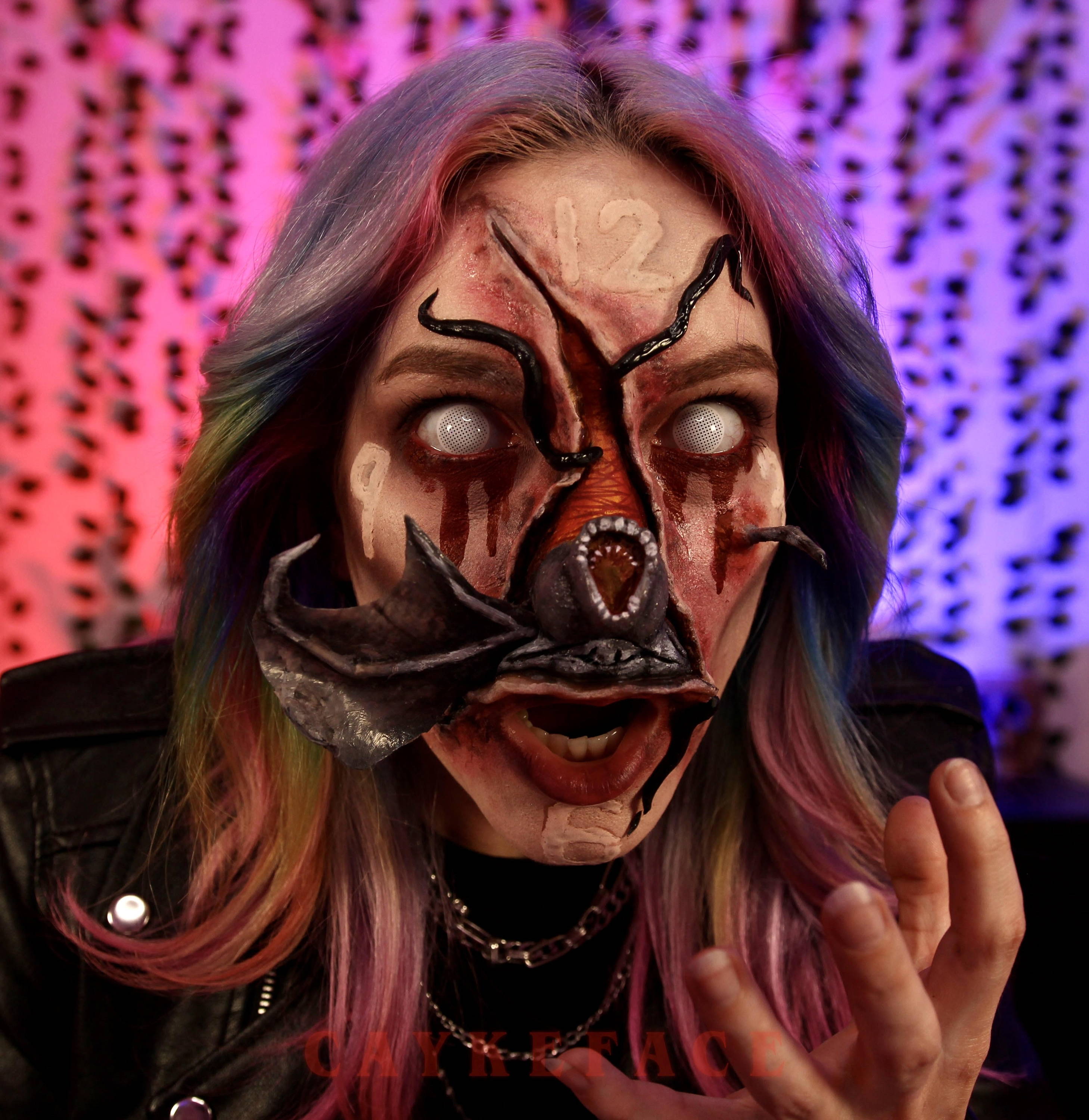 Barb Stranger Things inspired Halloween Makeup tutorial 