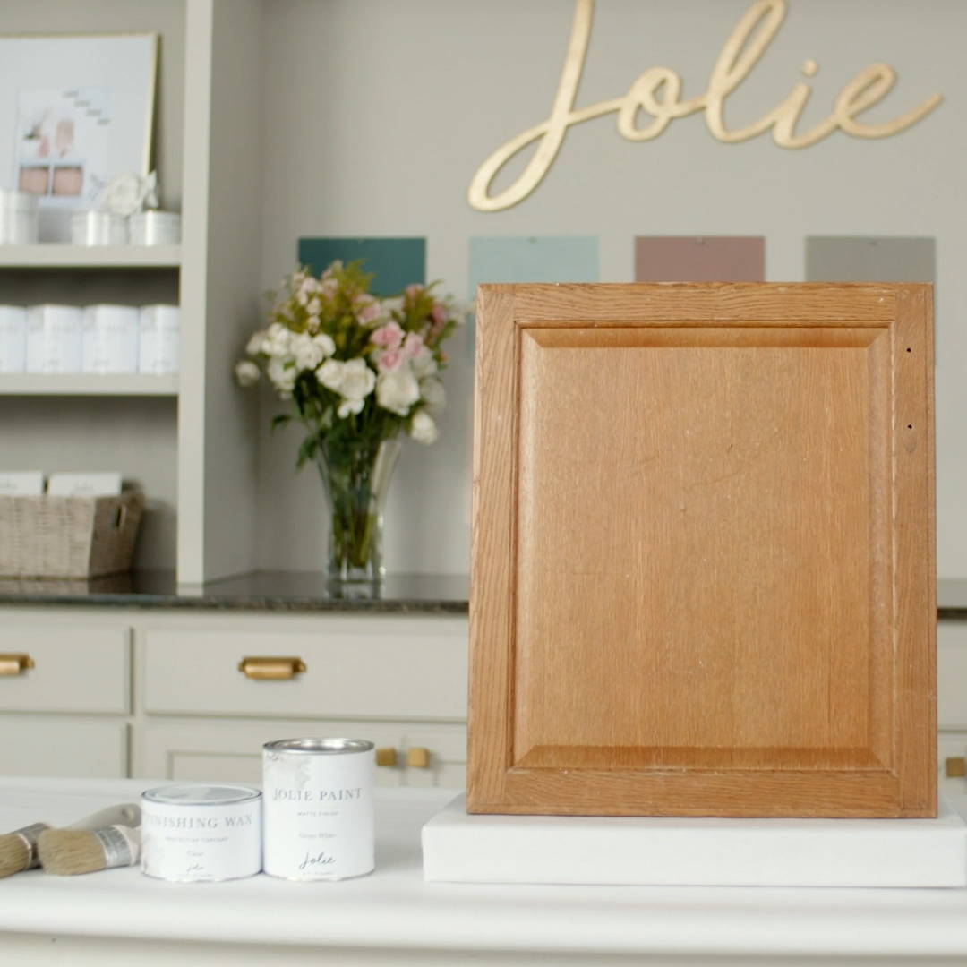 How To Paint Cabinets With Jolie