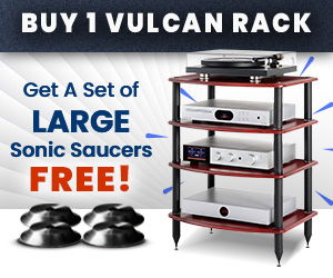 Buy 1 Pangea Audio Vulcan Rack, Get Large Sonic Feet Free