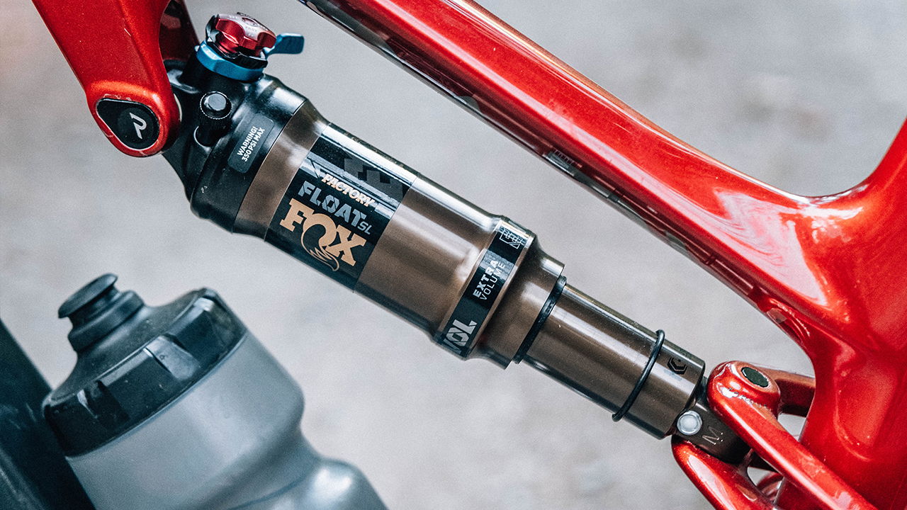 Rear Shock Detail - Fox Float SL