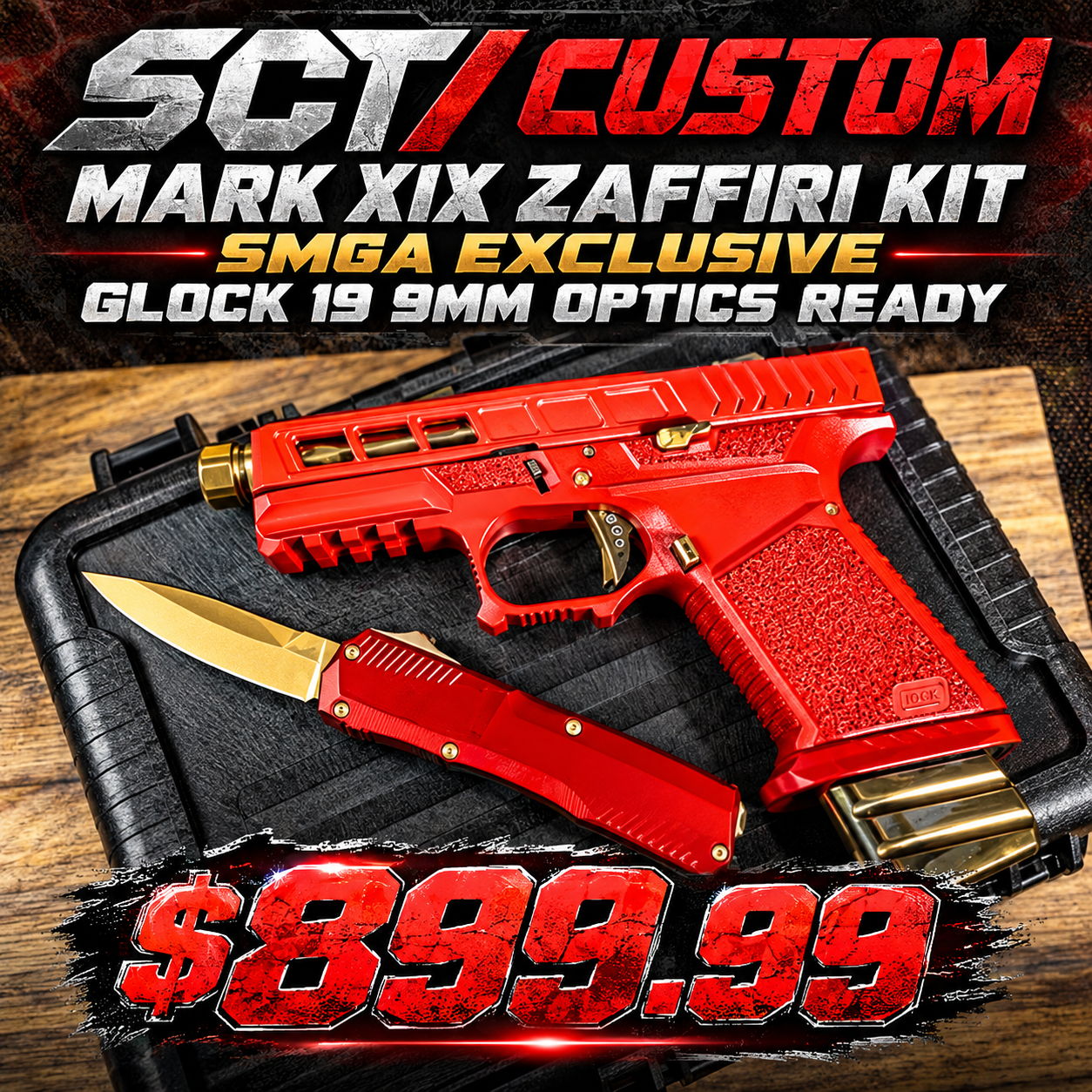 SMGA Fall Festival Exclusive SCT Custom Glock 9MM