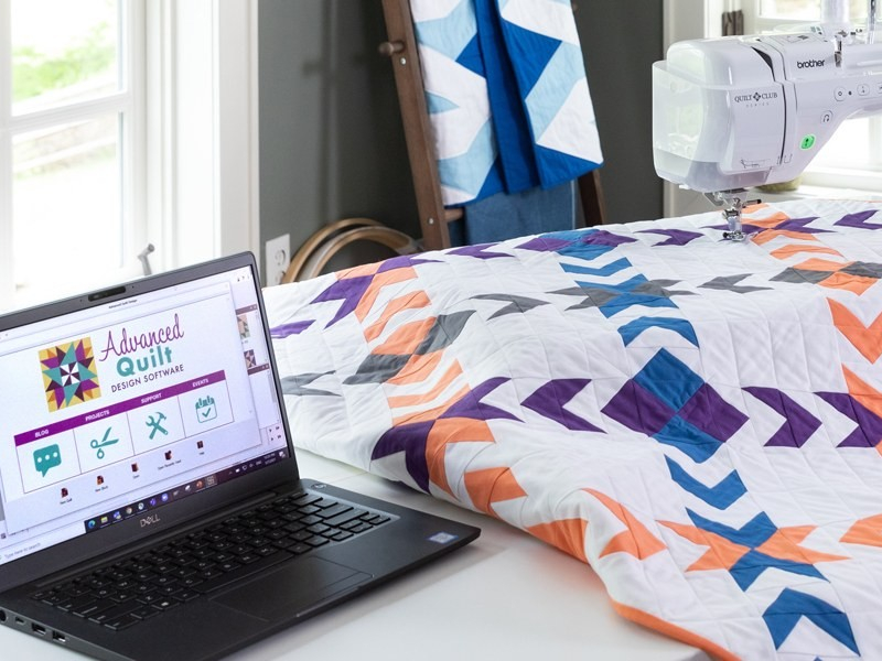 Brother BQ3100 Sewing and Quilting Machine USB Connectivity